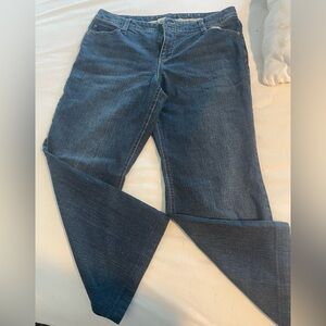 Sonoma Blue Flare Wide Leg Jeans
